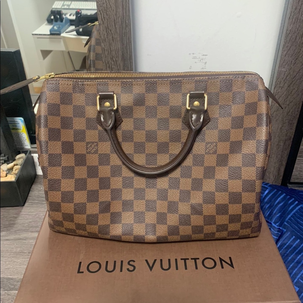 🖤 Louis Vuitton Speedy 30 Damier Ebene